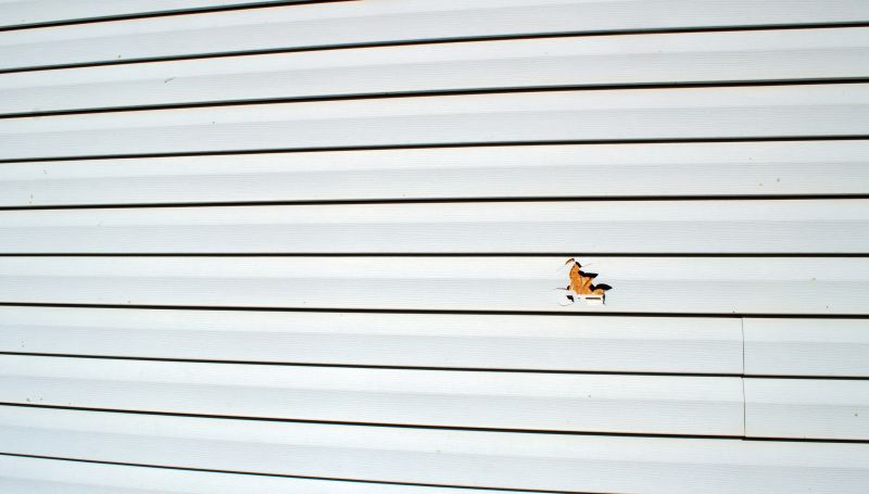 Sealed Vinyl Siding Seam